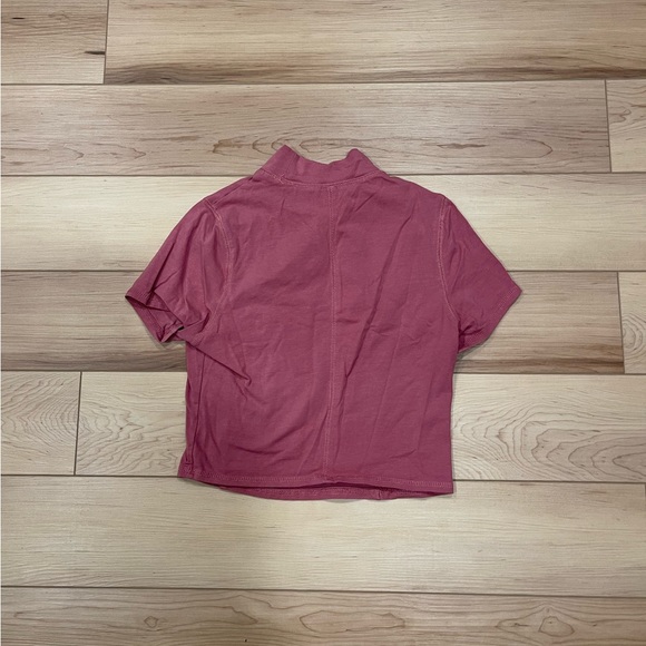 plum colored turtleneck tshirt - Picture 3 of 4